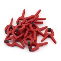 Зажим пластиковый, 25 мм, набор 15 шт. Зажим пластиковый, 25 мм, набор 15 шт.