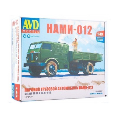 Сборная модель AVD Паровой грузовой автомобиль НАМИ-012, 1/43