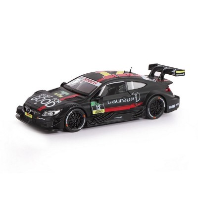 Машина "АВТОПАНОРАМА" Mercedes-AMG C 63 DTM, черный матовый, 1/32, в/к 17,5*12,5*6,5 см