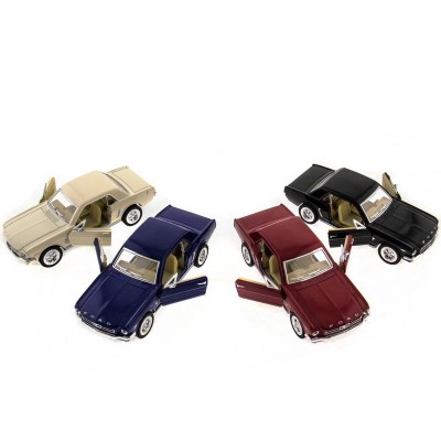 Машина Kinsmart "FORD MUSTANG" инерция (1/12шт.) 1:36 б/к
