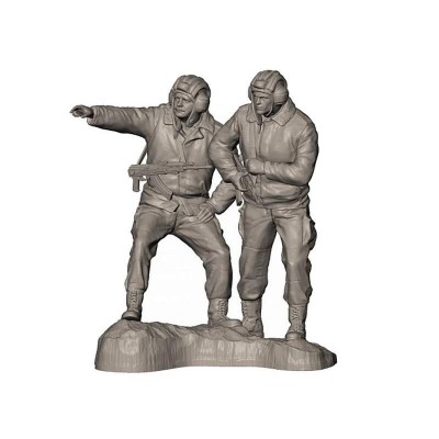 Сборная модель ZVEZDA Российские танкисты, 1/35