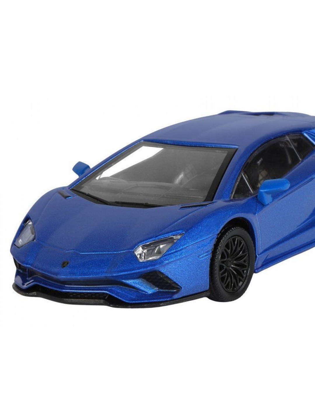 Машина "АВТОПАНОРАМА" Lamborghini Aventador S Coupe, синий, 1/32, свет, звук, в/к 17,5*12,5*6,5 см
