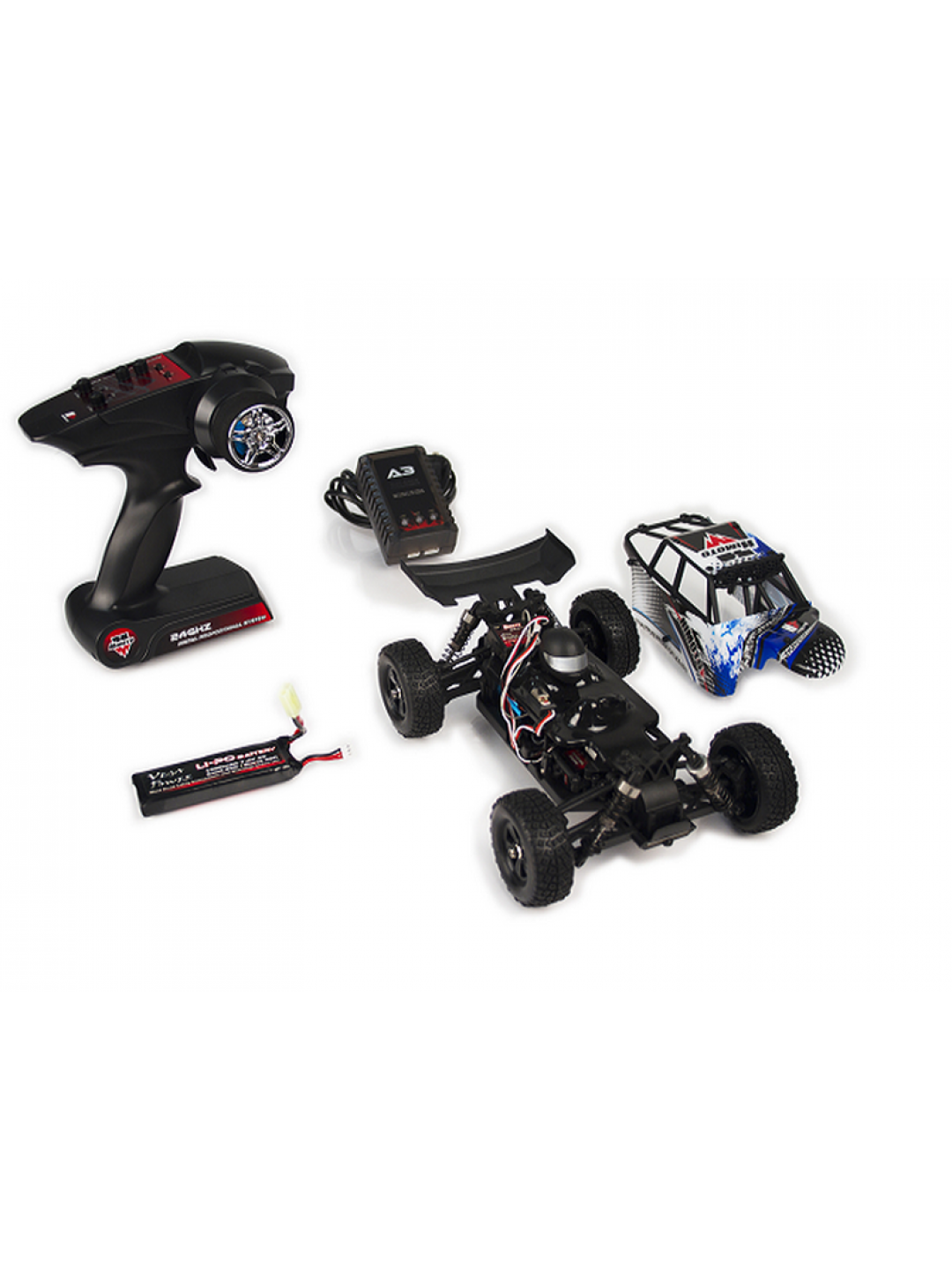 Радиоуправляемая багги Himoto Barren Brushless 4WD 2.4G 1/18 RTR
