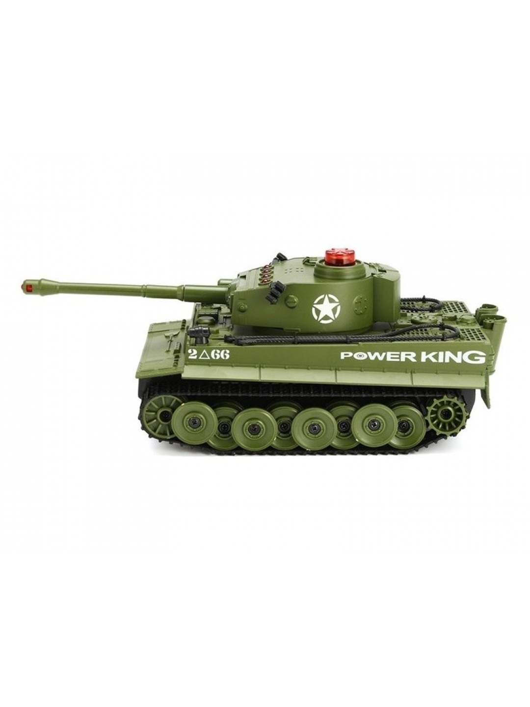 Р/У танк Huan Qi 1/32 Tiger, управление через Bluetooth, (для ИК танкового боя)