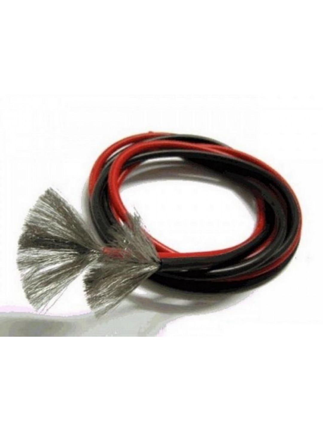 Провод AWG 14 (2,08кв.мм) силиконовый, многожильный, красный (1м/п)