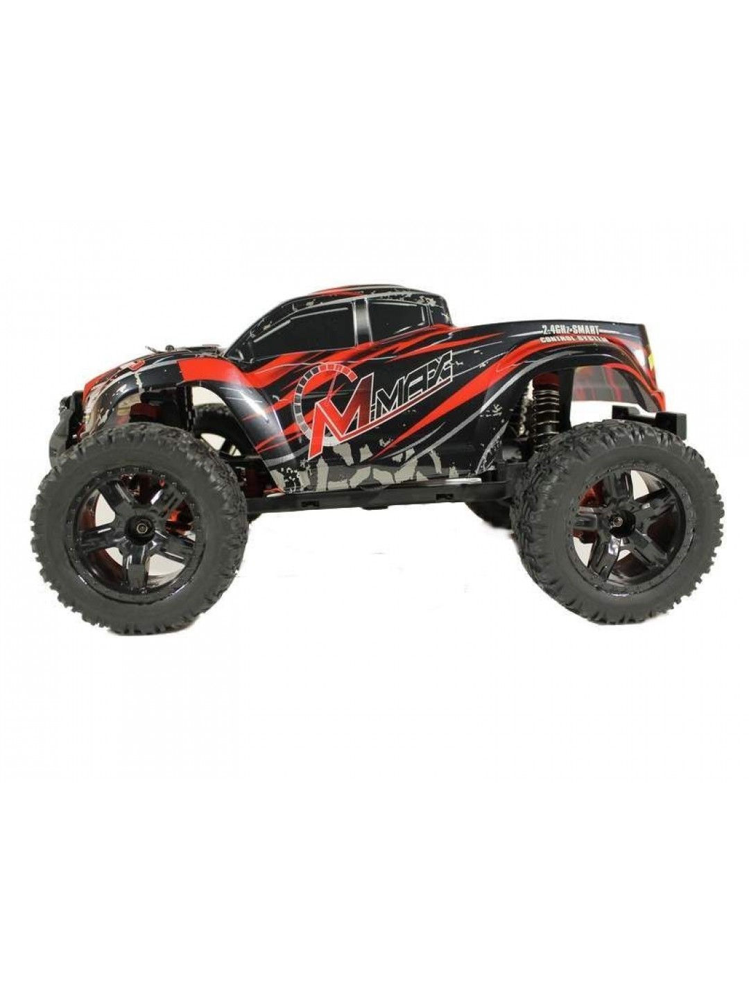 Радиоуправляемый монстр Remo Hobby MMAX PRO UPGRADE (красный) 4WD 2.4G 1/10 RTR