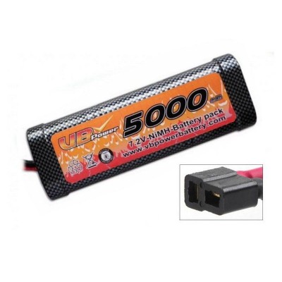 Аккумулятор Ni-Mh VBPower 5000mAh, 7,2V T-plug Аккумулятор Ni-Mh VBPower 5000mAh, 7,2V T-plug