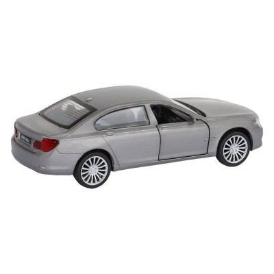 Машина "АВТОПАНОРАМА" BMW 760 LI, серый, 1/46, инерция, в/к 17,5*12,5*6,5 см