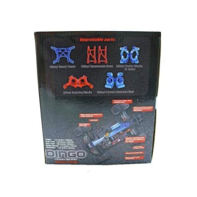 Радиоуправляемый монстр Remo Hobby SMAX Brushless (красный) 4WD 2.4G 1/16 RTR