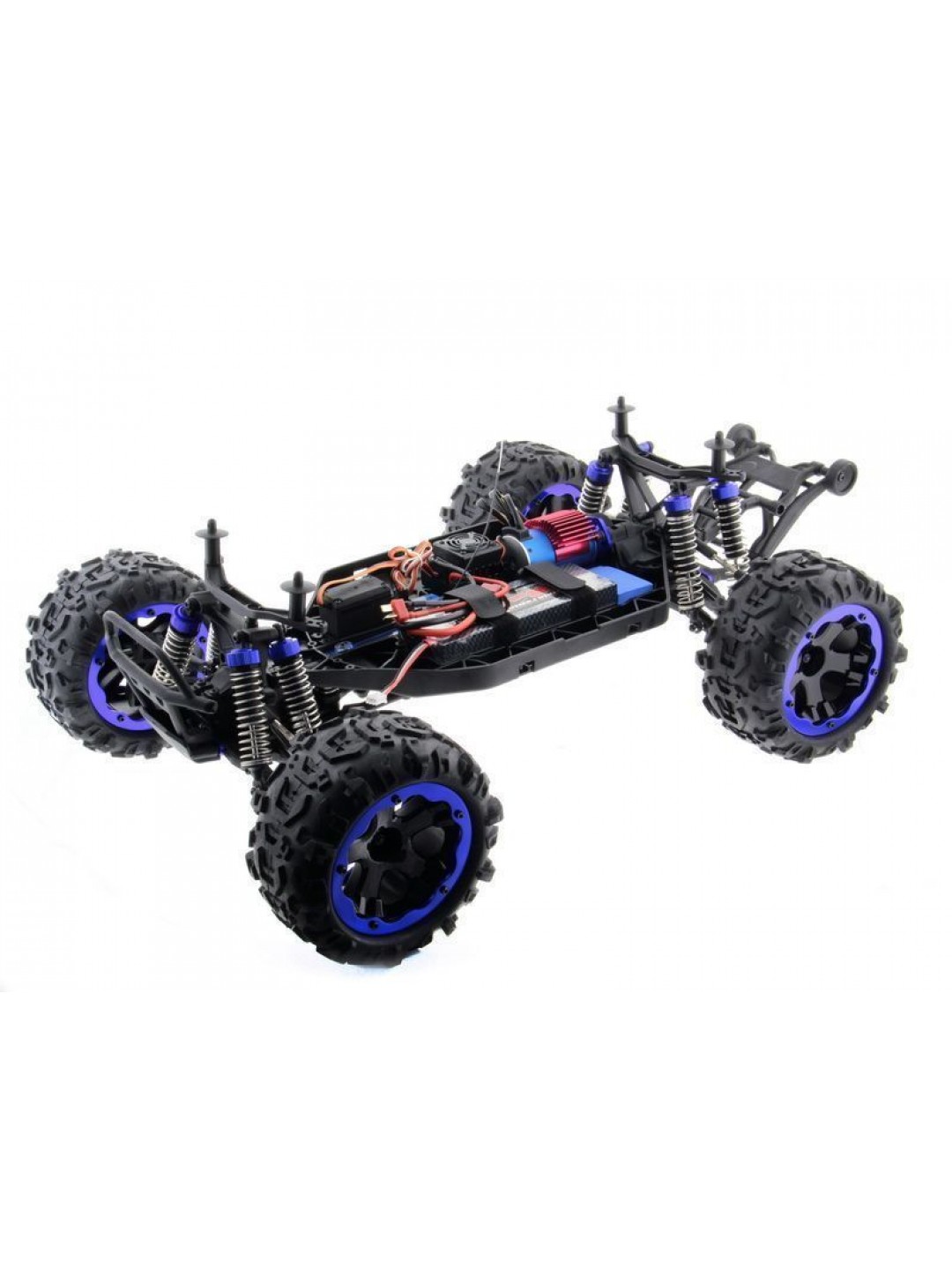 Радиоуправляемый монстр Remo Hobby Dinosaurs Master Brushless (синий) 4WD 2.4G 1/8 RTR
