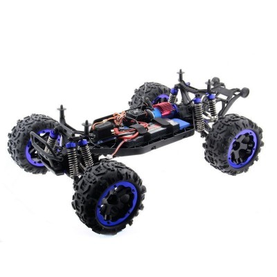 Радиоуправляемый монстр Remo Hobby Dinosaurs Master Brushless (синий) 4WD 2.4G 1/8 RTR