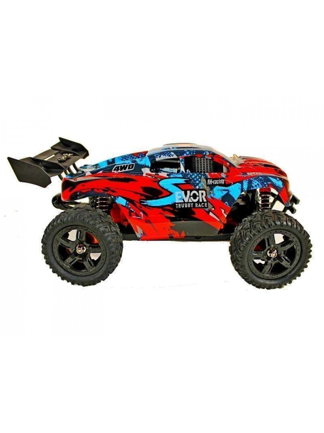 Радиоуправляемая трагги Remo Hobby S EVO-R UPGRADE (красный) 4WD 2.4G 1/16 RTR