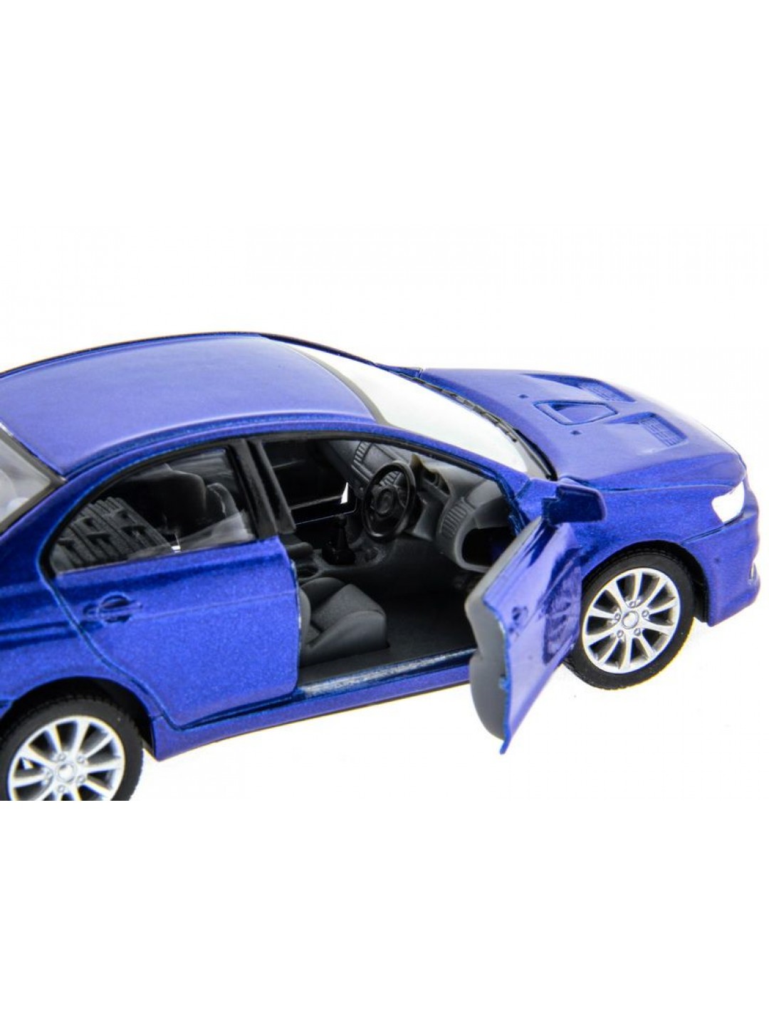 Машина Kinsmart 1:36 Mitsubihi Lancer EV. инерция (1/12шт.) б/к