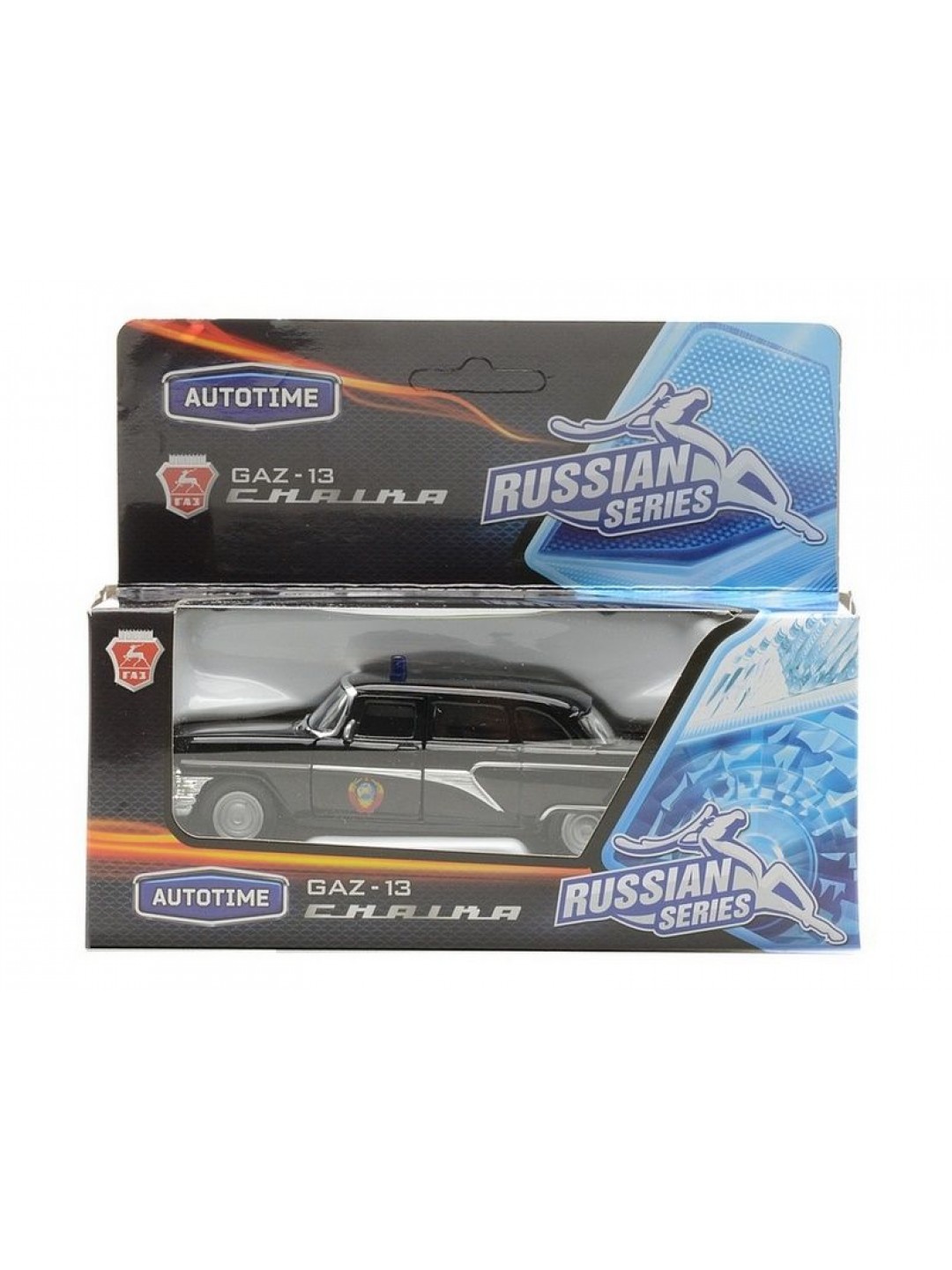 Машина Autotime "ГАЗ-13 "ЧАЙКА" служебная 1:43