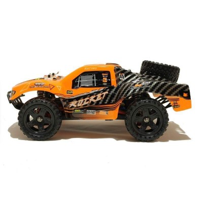 Радиоуправляемый шорт-корс Remo Hobby Rocket Brushless (оранжевый) 4WD 2.4G 1/16 RTR