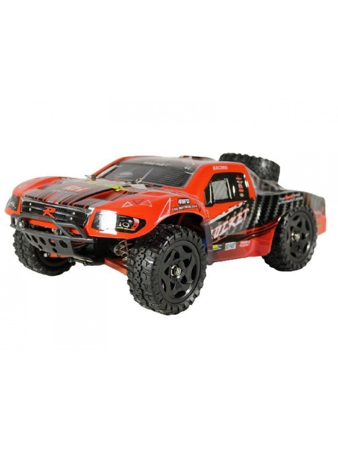 Радиоуправляемый шорт-корс Remo Hobby Rocket Brushless UPGRADE V2.0 (красный) 4WD 2.4G 1/16 RTR