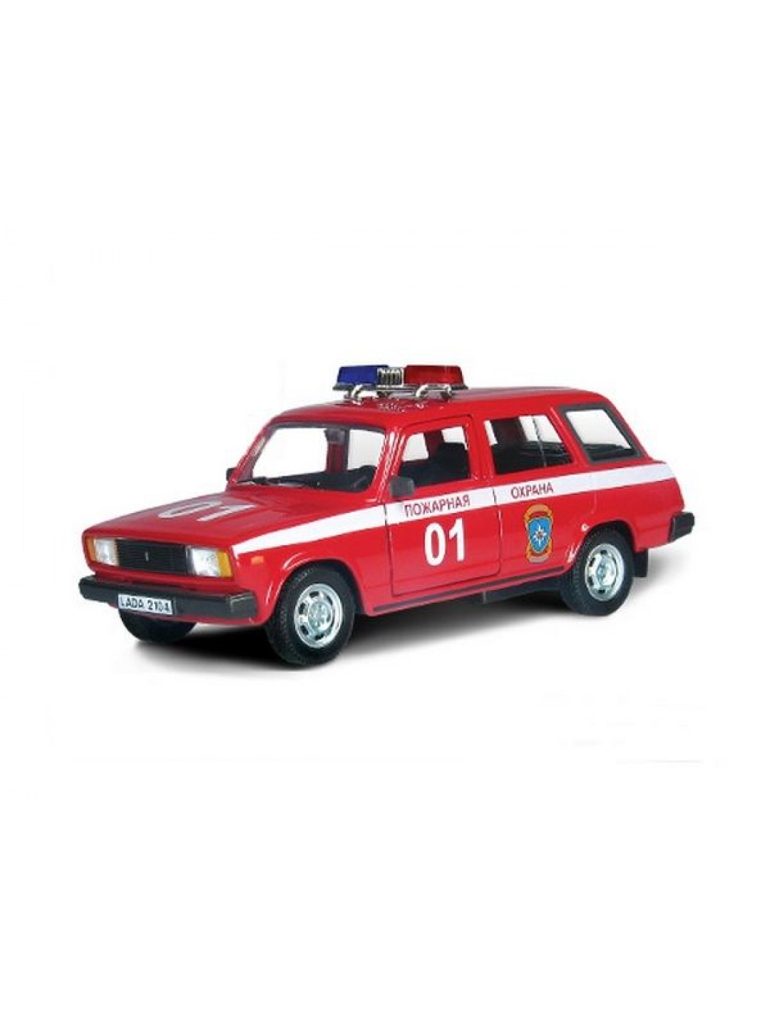 Машина Autotime "LADA 2104" пожарная охрана 1:36