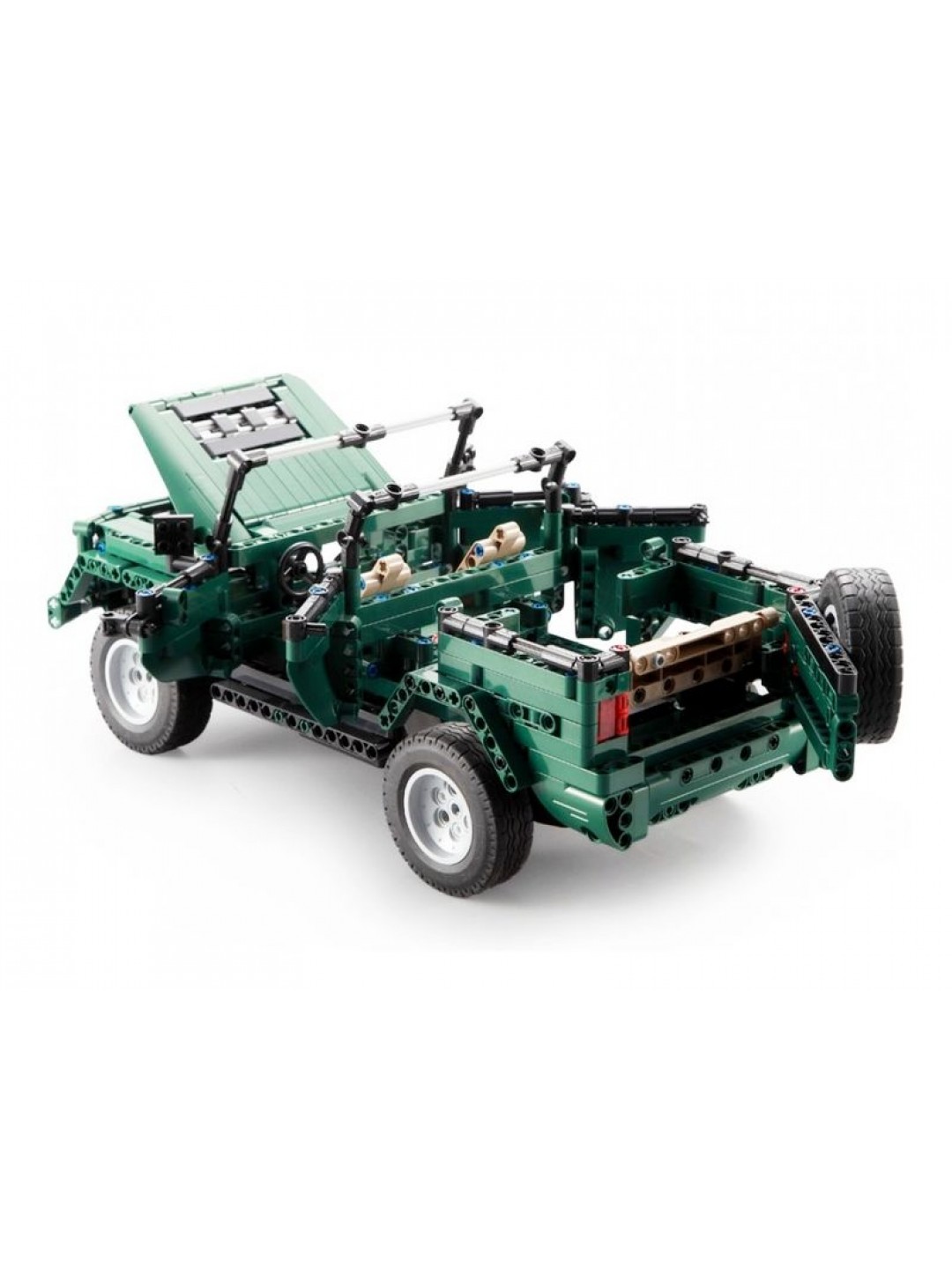 Р/У конструктор CaDA Technic Военный джип (561 деталь)