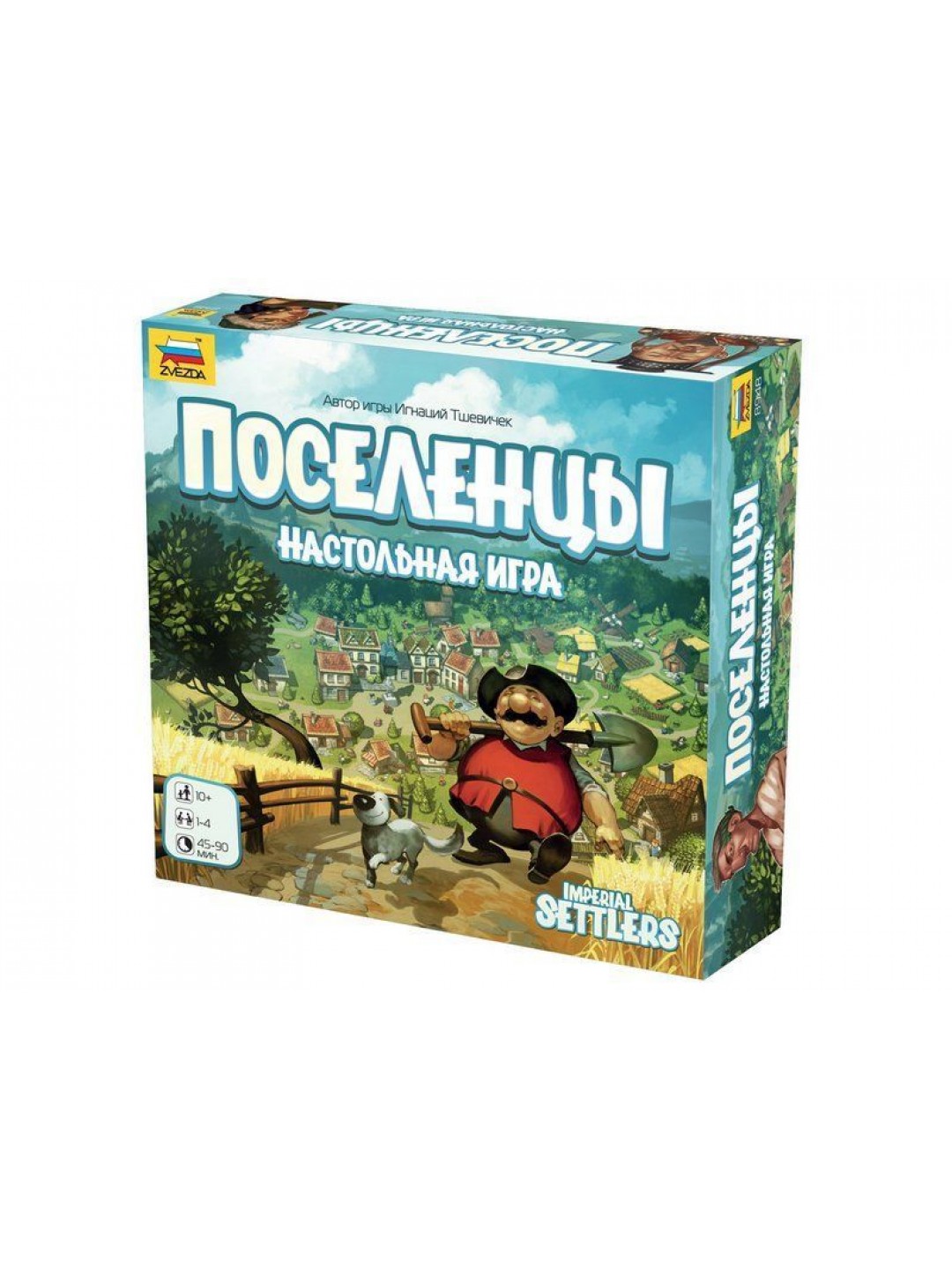 Настольная игра ZVEZDA "Поселенцы", для компании