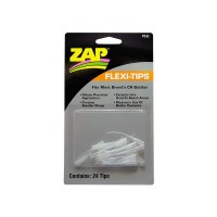 Наконечники ZAP Flexi Tips для бутылочек, отрезать после застывания, 24шт./уп. (bag) Наконечники ZAP Flexi Tips для бутылочек, отрезать после застывания, 24шт./уп. (bag)