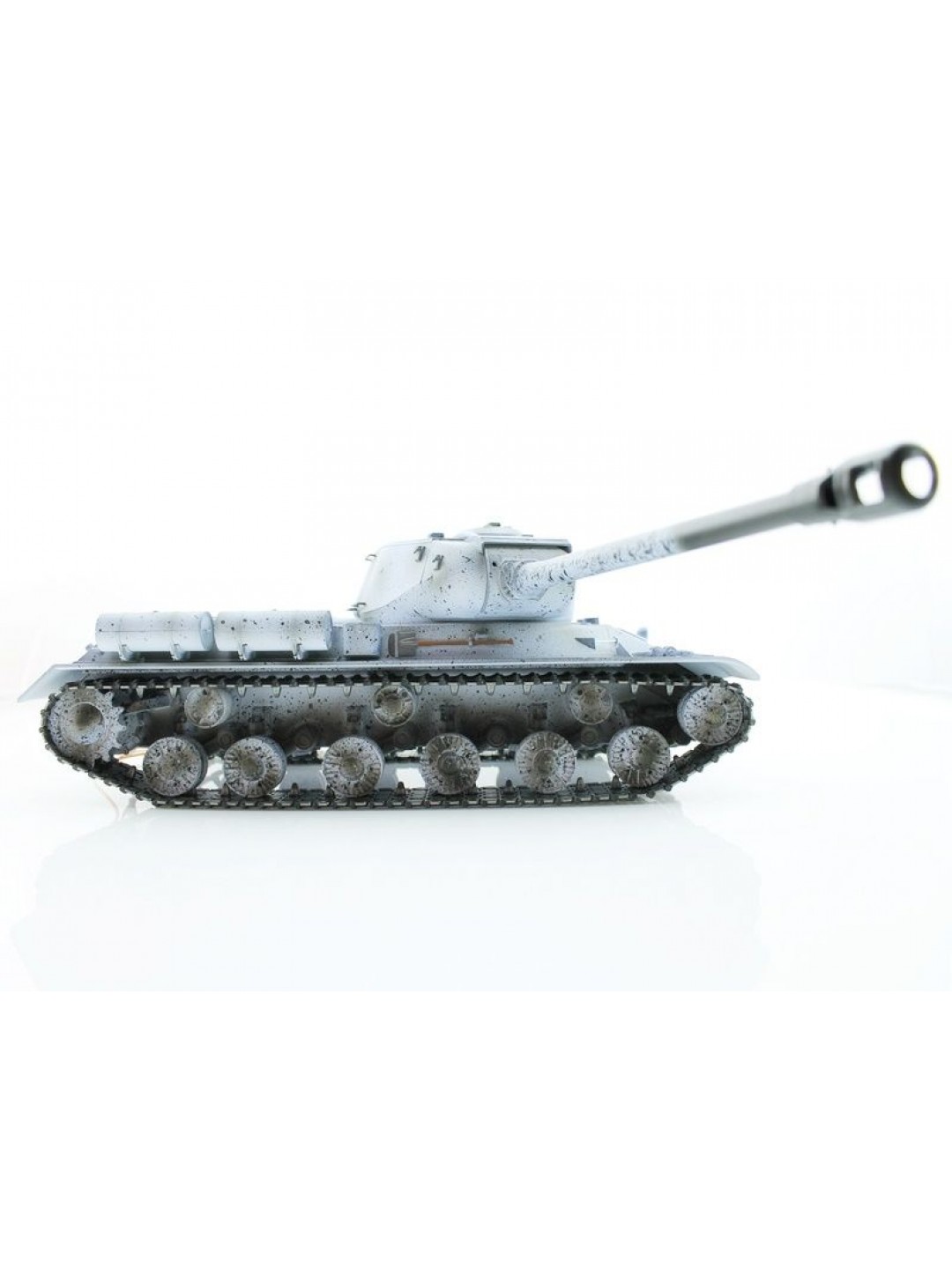 Р/У танк Taigen 1/16 ИС-2 модель 1944, СССР, зимний, (для ИК танкового боя) 2.4G