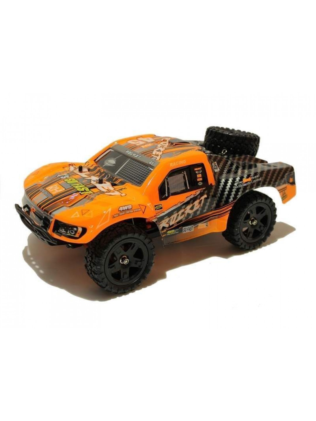 Радиоуправляемый шорт-корс Remo Hobby Rocket (оранжевый) 4WD 2.4G 1/16 RTR