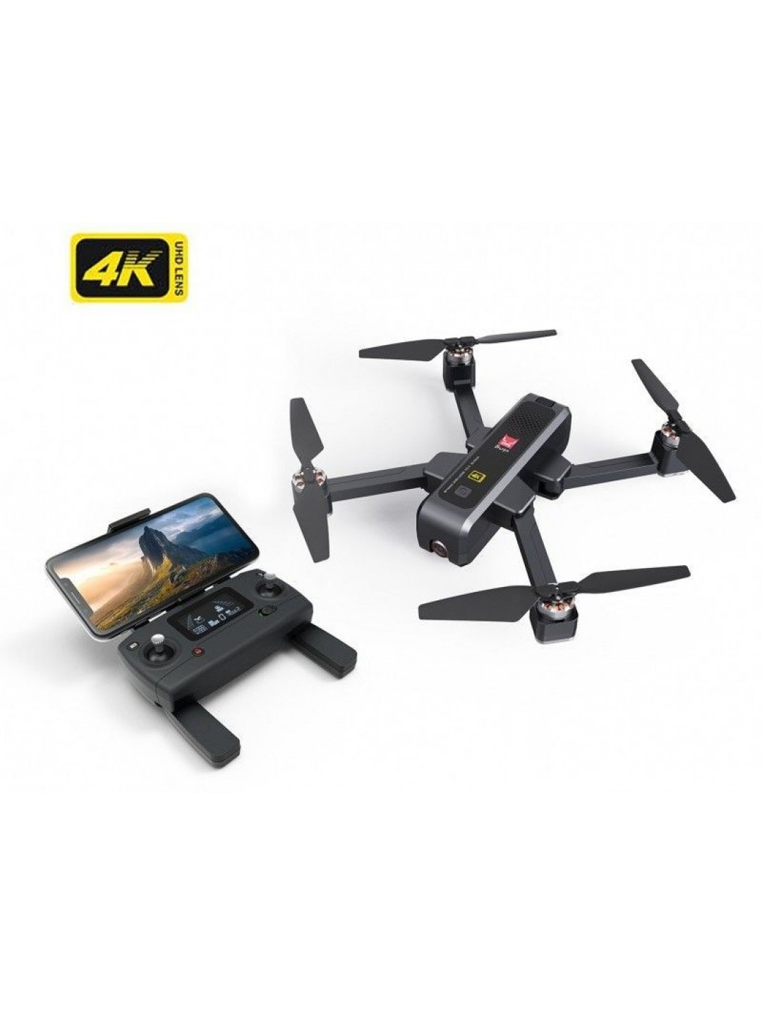 Радиоуправляемый квадрокоптер MJX Bugs 4W с камерой 4K