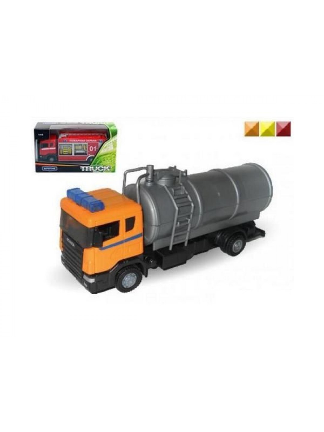 Машина Autotime "SCANIA WATER TRUCK" водовоз 1:48