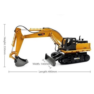 Радиоуправляемый экскаватор HUI NA TOYS 2.4G 11CH 1/16 RTR
