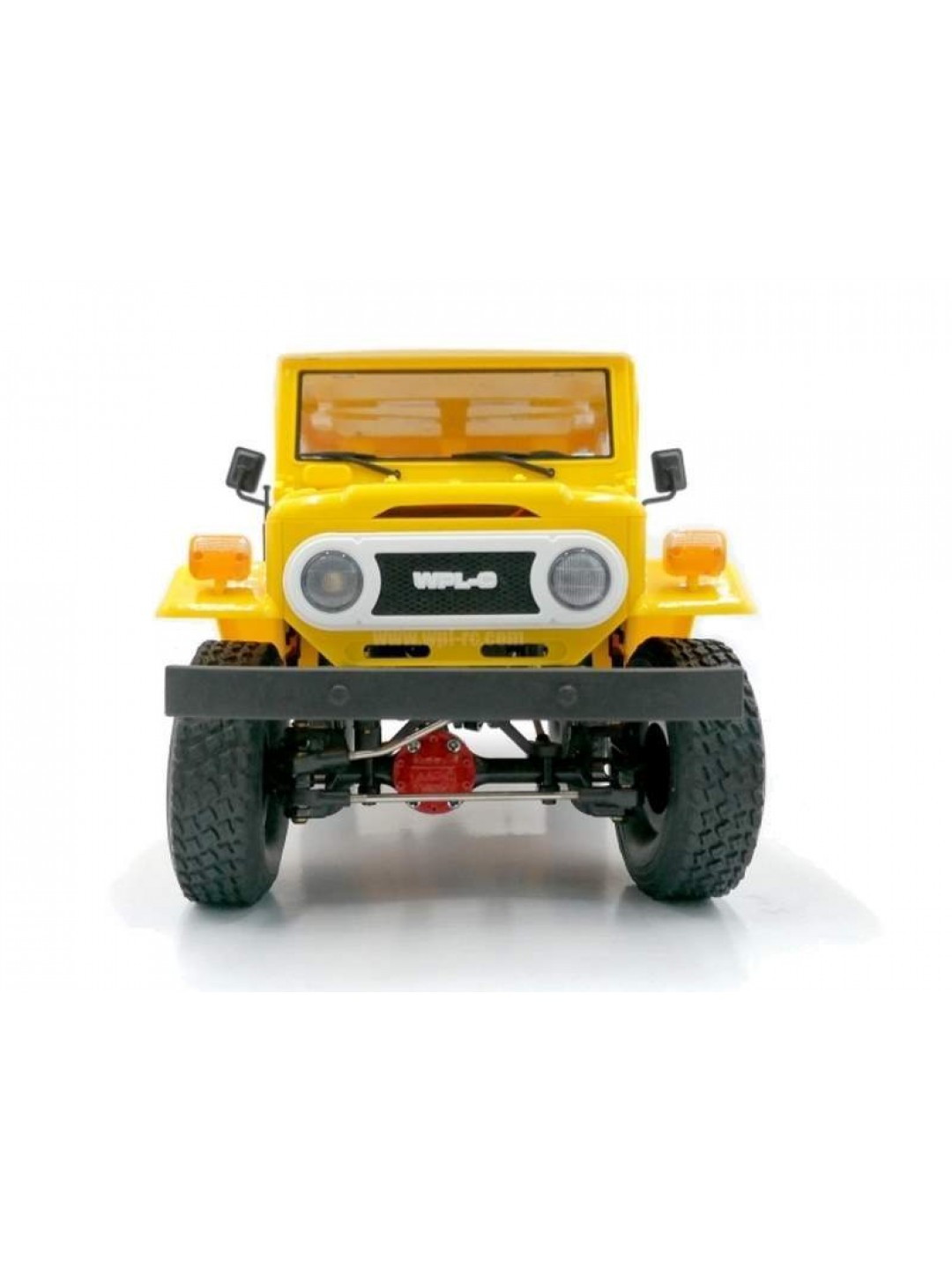 Радиоуправляемая машина WPL японский внедорожник FJ40 (желтая) 4WD 2.4G 1/16 KIT