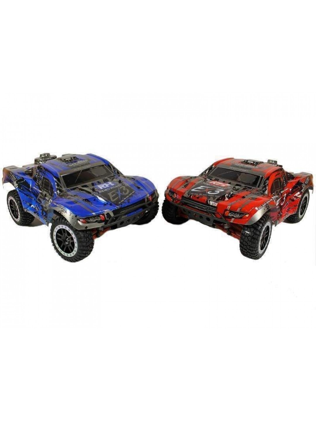 Радиоуправляемый шорт-корс Remo Hobby EX3 UPGRADE (красный) 4WD 2.4G 1/10 RTR