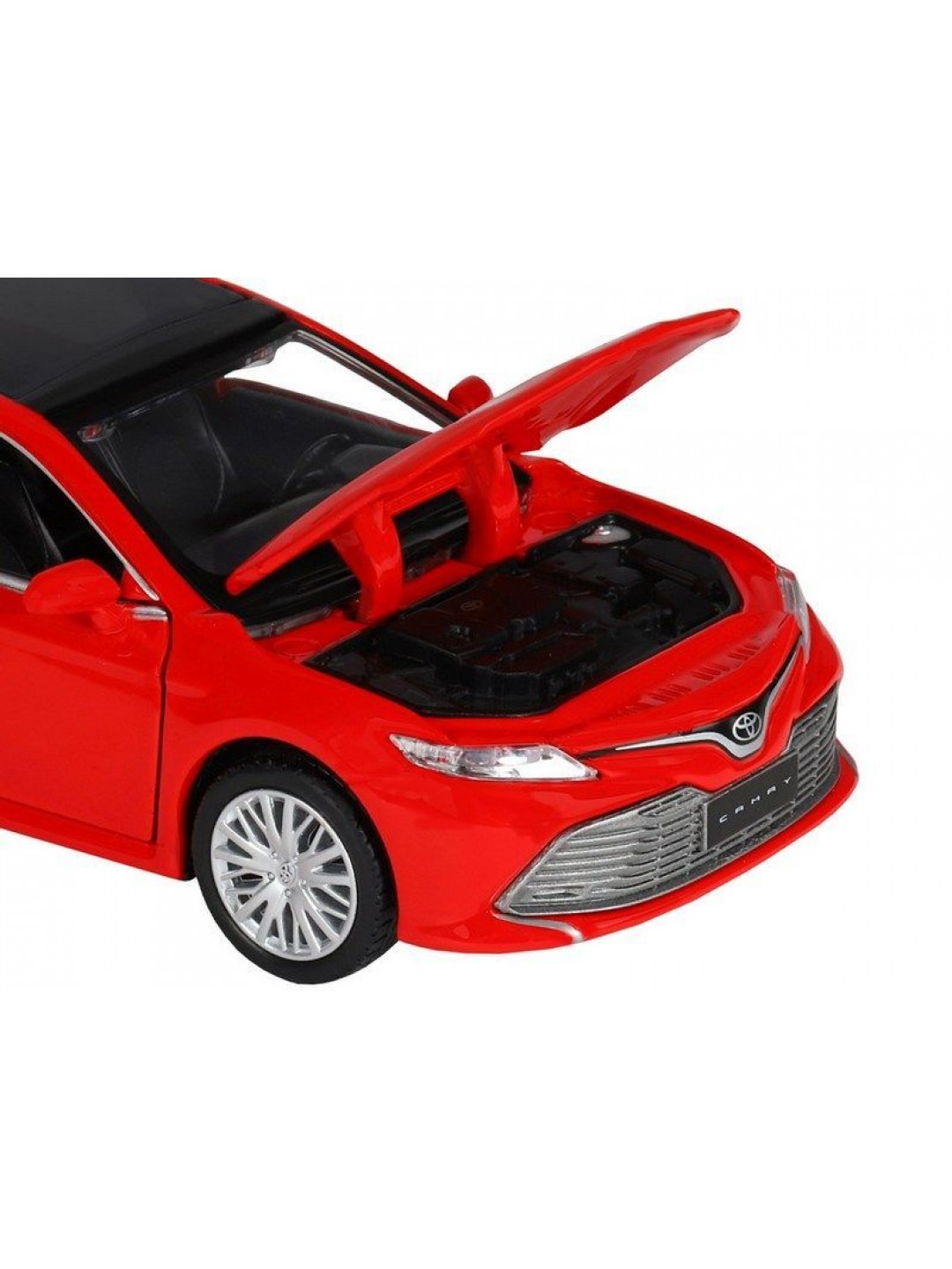Машина "АВТОПАНОРАМА" Toyota Camry, красный, 1/32, свет, звук, инерция, в/к 17,5*13,5*9 см