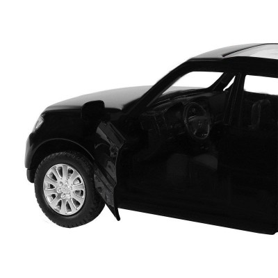 Машина "АВТОПАНОРАМА" Mitsubishi Pajero 4WD Tubro, черный, 1/43, инерция, в/к 17,5*12,5*6,5 см
