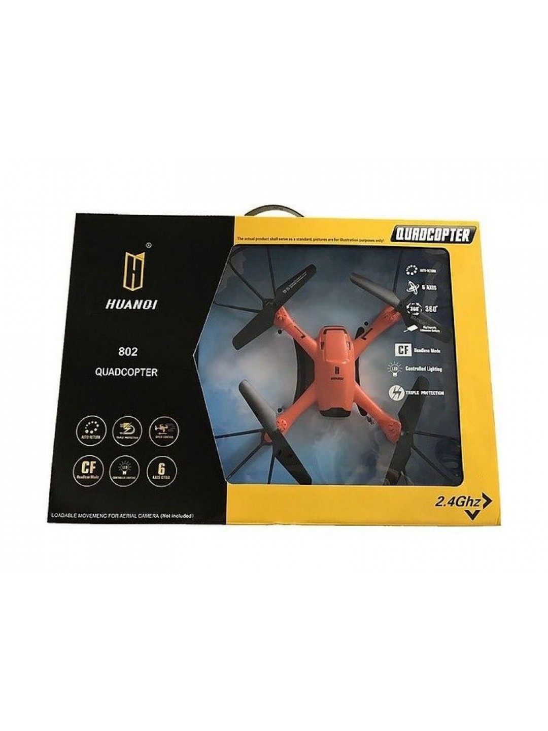Р/У квадрокоптер Huan Qi HQ802 с FPV трансляцией Wi-Fi HeadFree 2.4G RTF