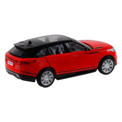 Машина "АВТОПАНОРАМА" Range Rover Velar, красный, 1/32, свет, звук, инерция, в/к 17,5*12,5*6,5