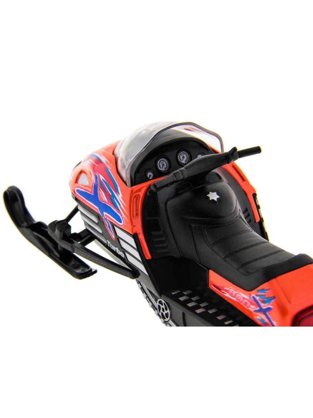 Машина Kinsmart "Snow Turbo" инерция (1/12шт.) б/к