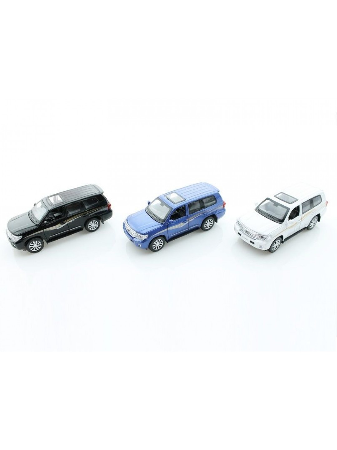 Машина 1:32 Toyota Land Cruiser свет, звук, инерция 15,5см (1/12шт.) б/к