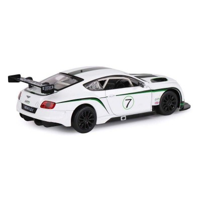 Машина "АВТОПАНОРАМА" Bentley Continental GT3 Concept, белый, 1/24, в/к 24,5*12,5*10,5 см