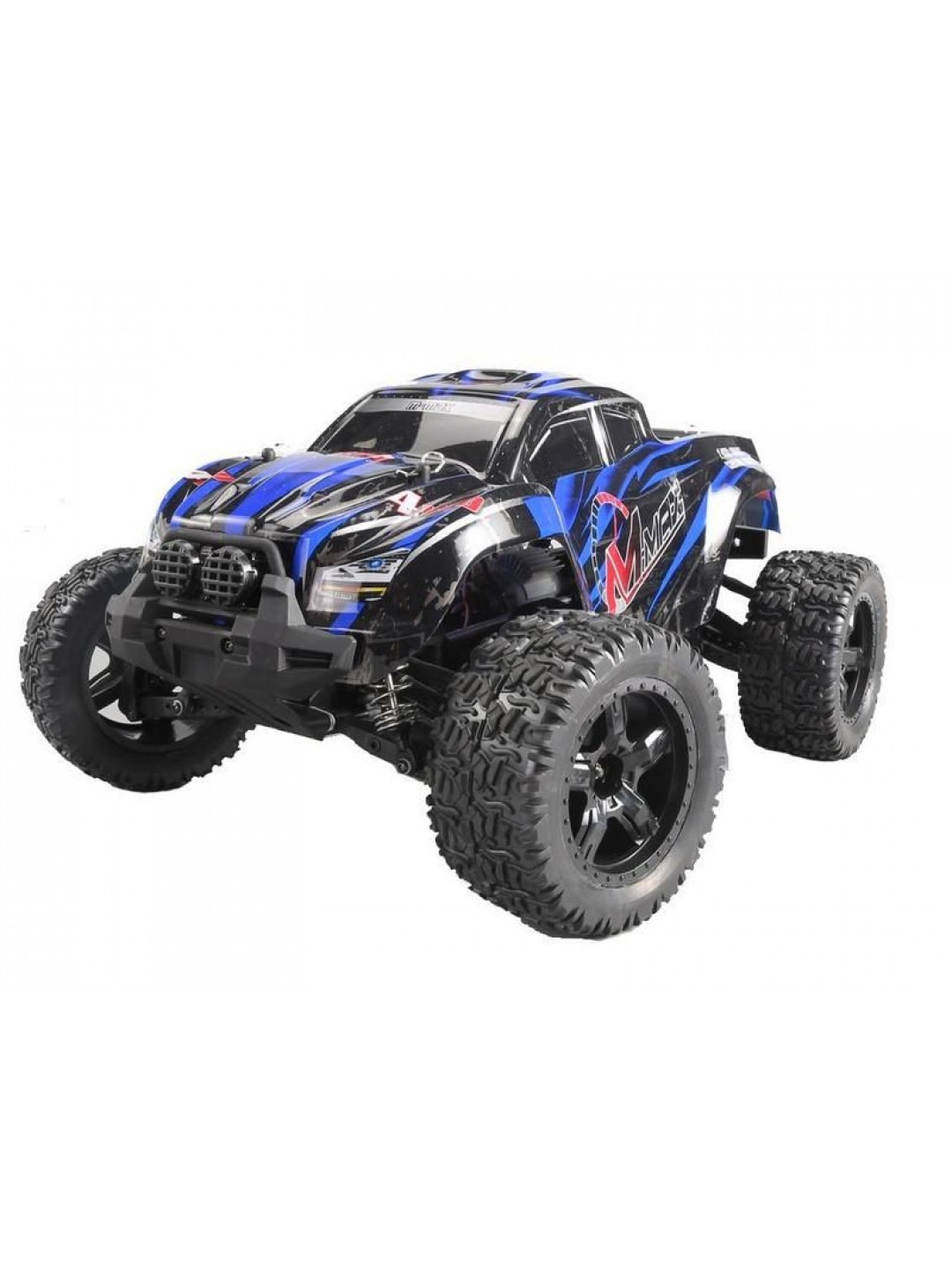 Радиоуправляемый монстр Remo Hobby MMAX Brushless (синий) 4WD 2.4G 1/10 RTR