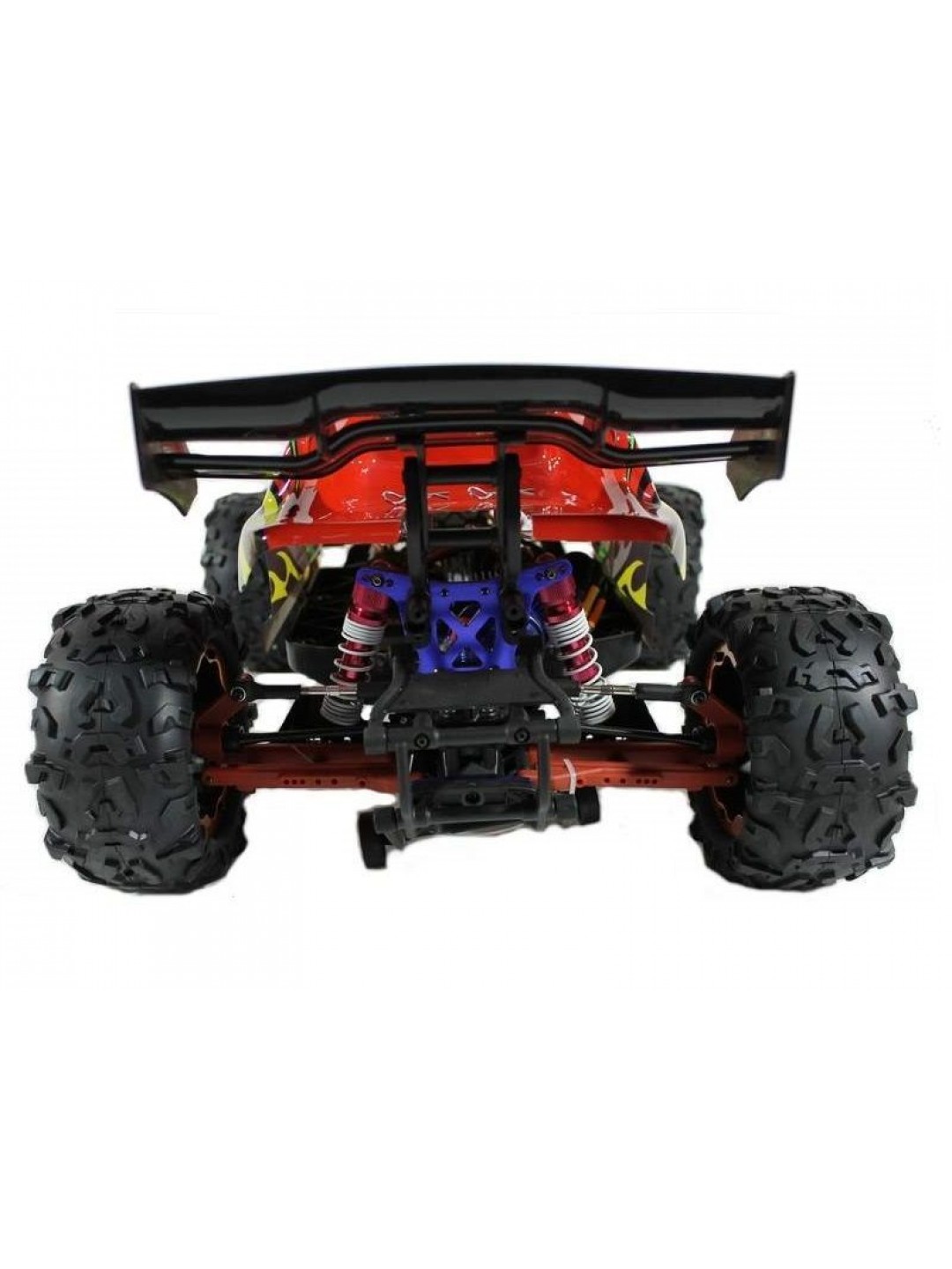 Радиоуправляемая трагги Remo Hobby EVO-R Brushless UPGRADE (красная) 4WD 2.4G 1/8 RTR