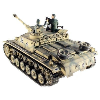 Р/У танк Taigen 1/16 SturmgeschutzIIIausf.gsd.kfz. (Германия) (для ИК танкового боя) 2.4G RTR