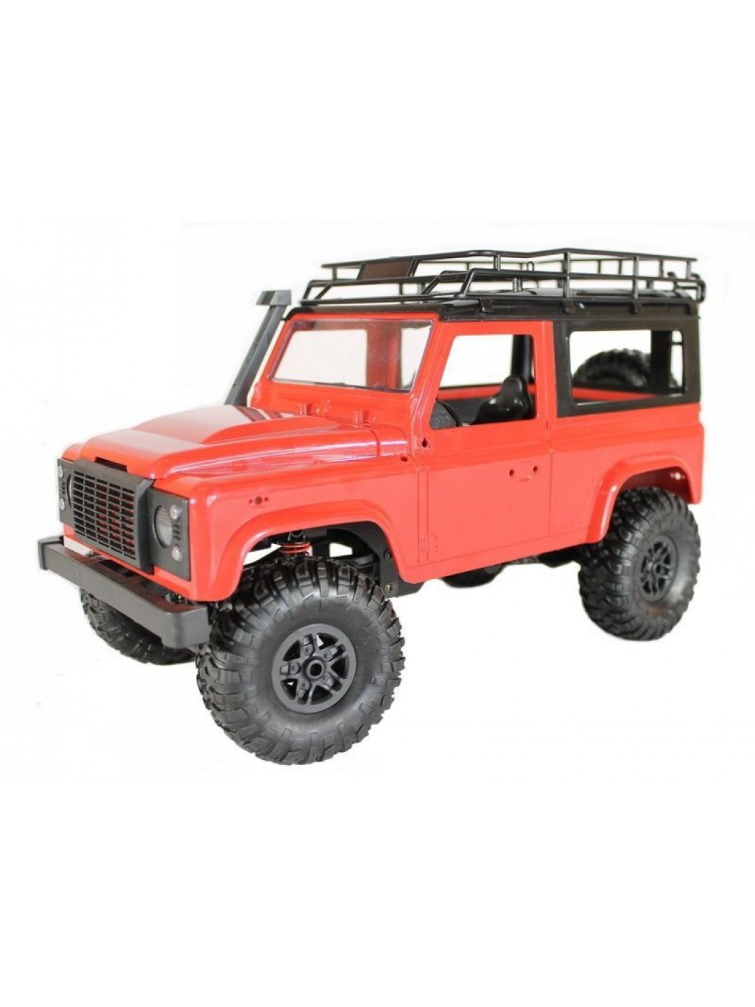 Радиоуправляемая машина MN MODEL английский внедорожник Defender (красный) 4WD 2.4G 1/12 RTR