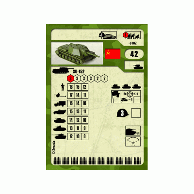 Сборная модель ZVEZDA Советская САУ СУ-152 "Зверобой"", 1/100