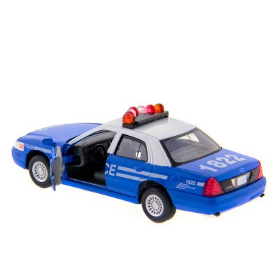 Машина Kinsmart "Ford Crown Victoria" (police) инерция (1/12шт) 1:42 б/к