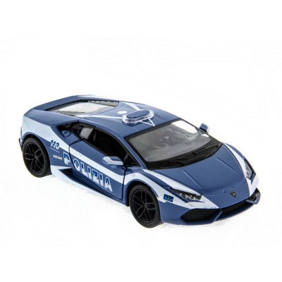 Машина Kinsmart Lamborghini Huracan (Police) инерция (1/12шт.) 1:36 б/к
