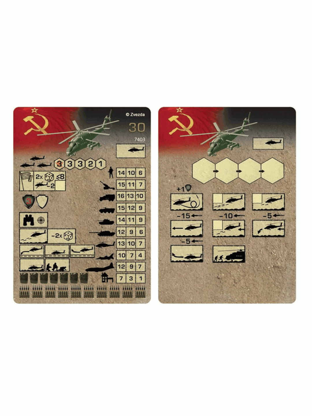 Сборная модель ZVEZDA Советский ударный вертолёт Ми-24В, 1/144