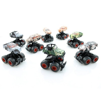 Машина инерционная KLX500-114 Raptor SUV Military 4WD (в асс., 8 шт./кор.)