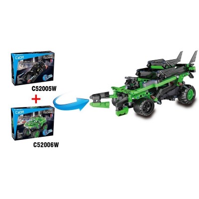 Конструктор CaDA Technic бэтмобиль совместим с C52006W, инерционный (212 деталей)