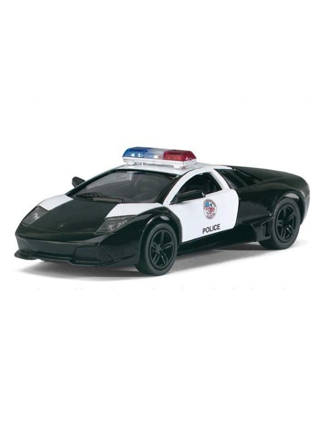 Машина Kinsmart 1:36 Lamborghini Murcielago LP640 полиция, инерция (1/12шт.) б/к
