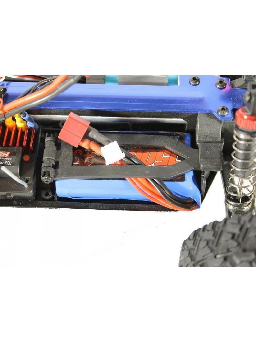 Радиоуправляемая трагги Remo Hobby S EVO-R Brushless V2.0 (синяя) 4WD 2.4G 1/16 RTR